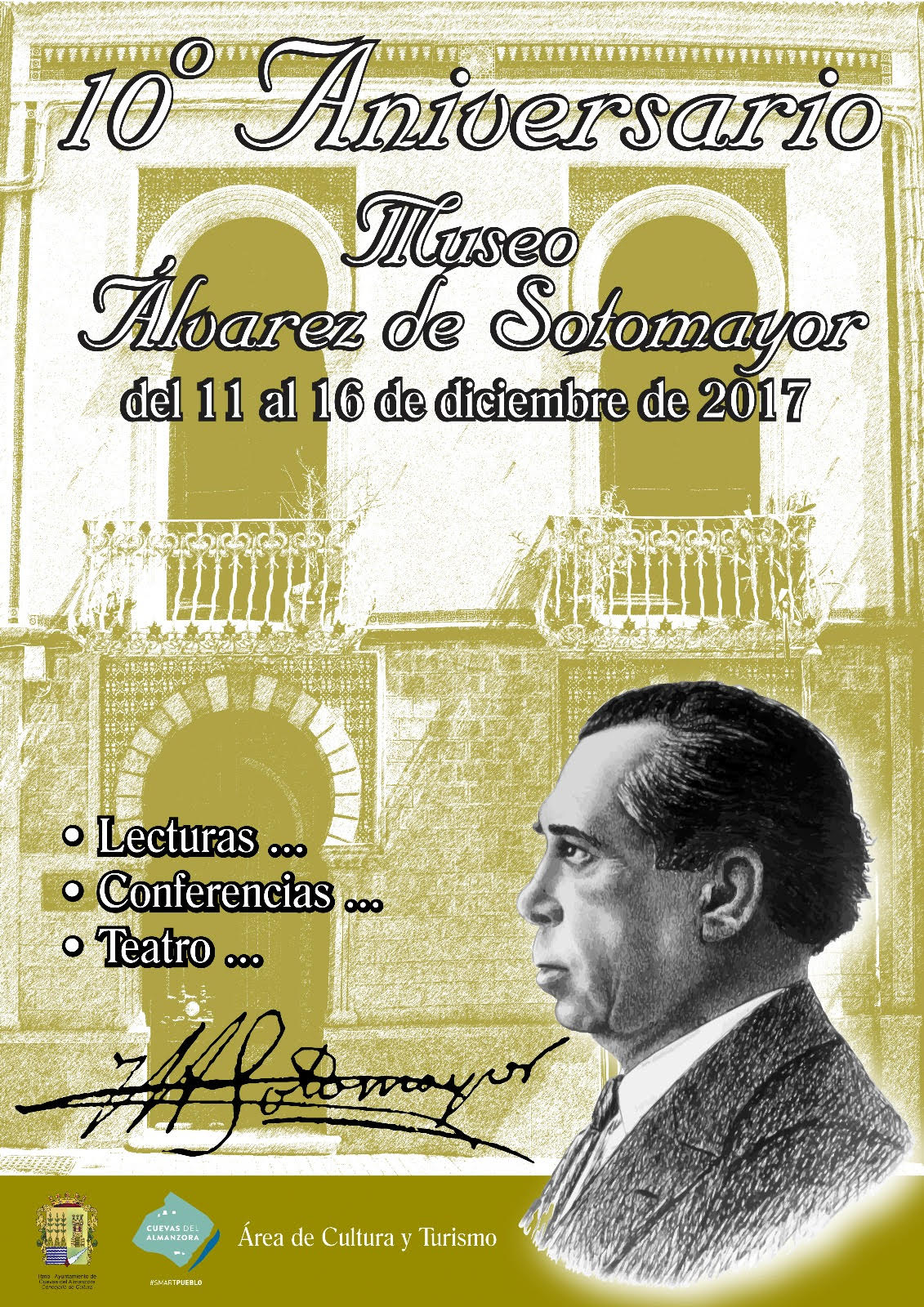 cartel aniversario museo sotomayor