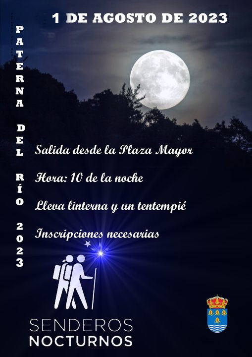 Cartel sendero Luna Llena