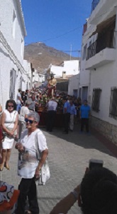 Procesión por las calles