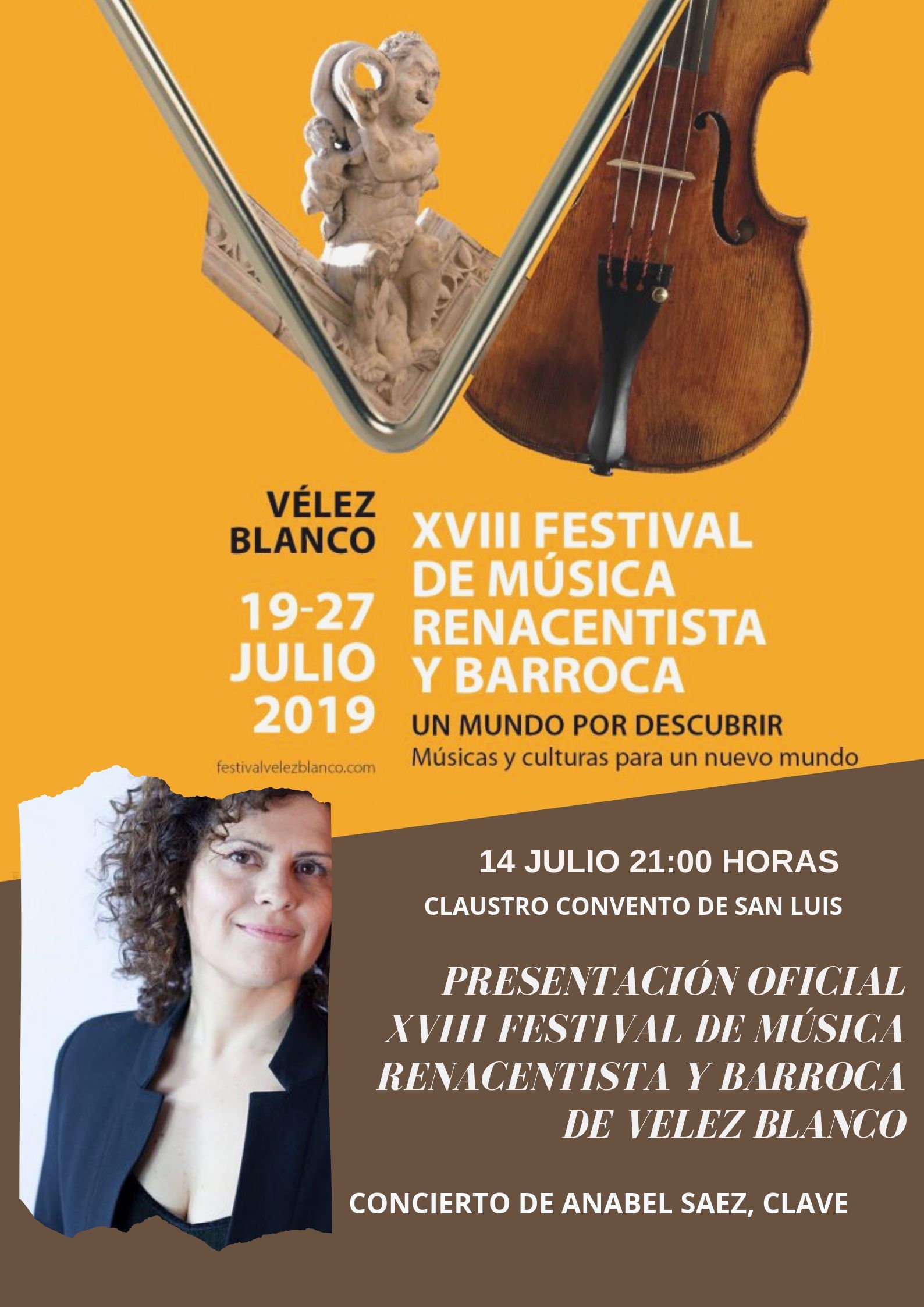 Presentación XVIII Festival Música Renancentista y Barroca
