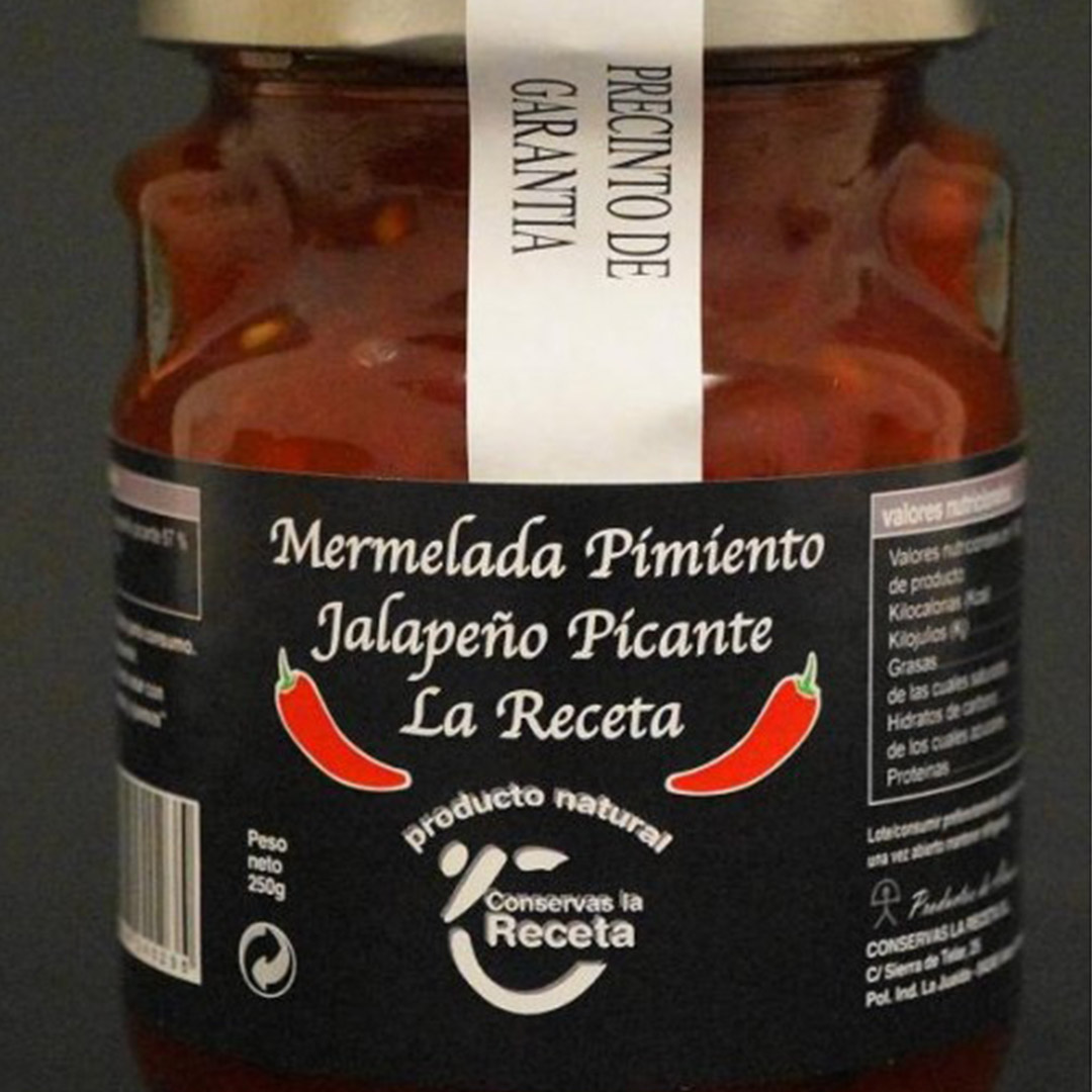 Mermelada pimiento picante jalapeño