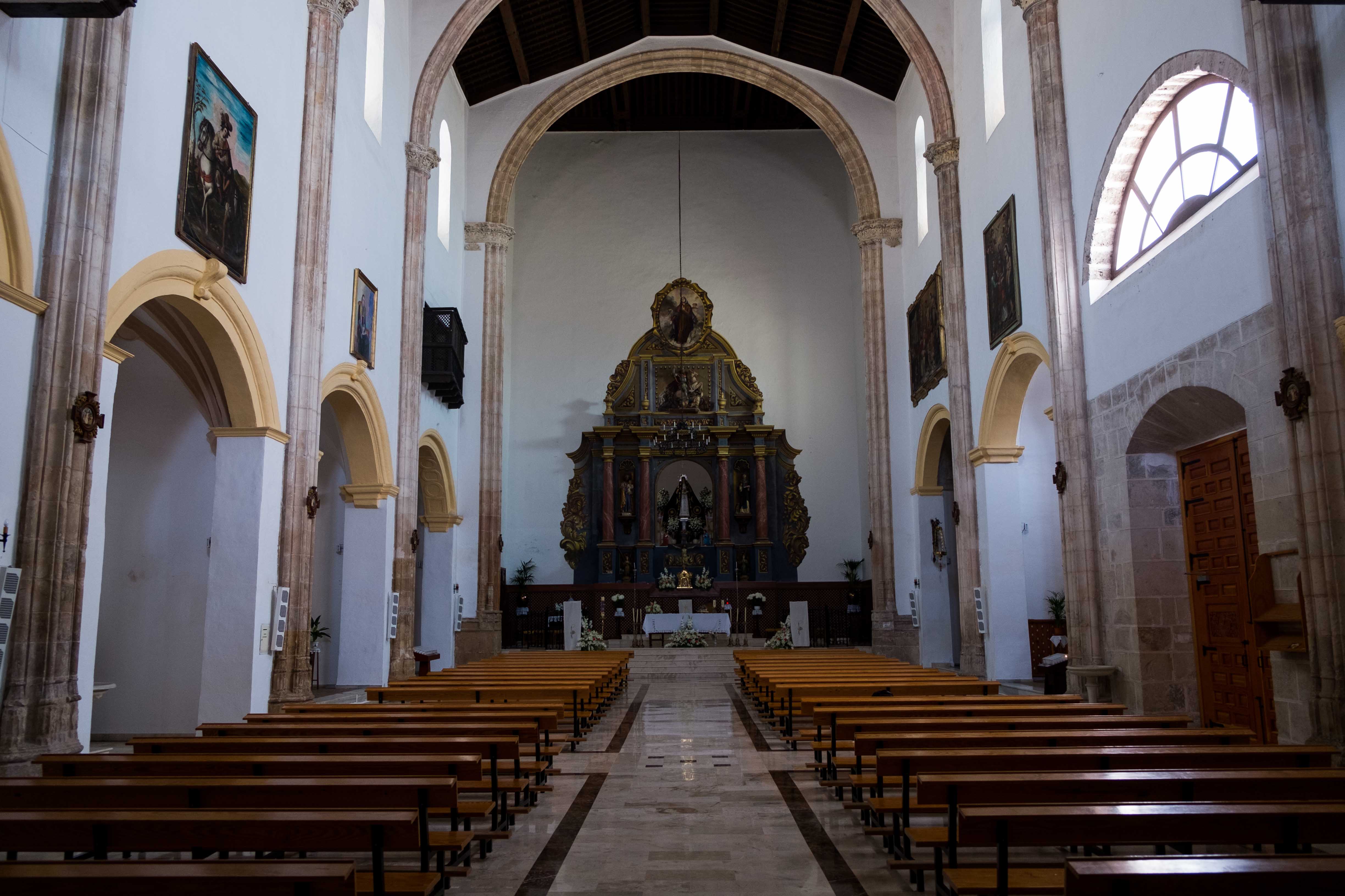 Interior de la misma iglesia © Fotografía: Paco Bonilla