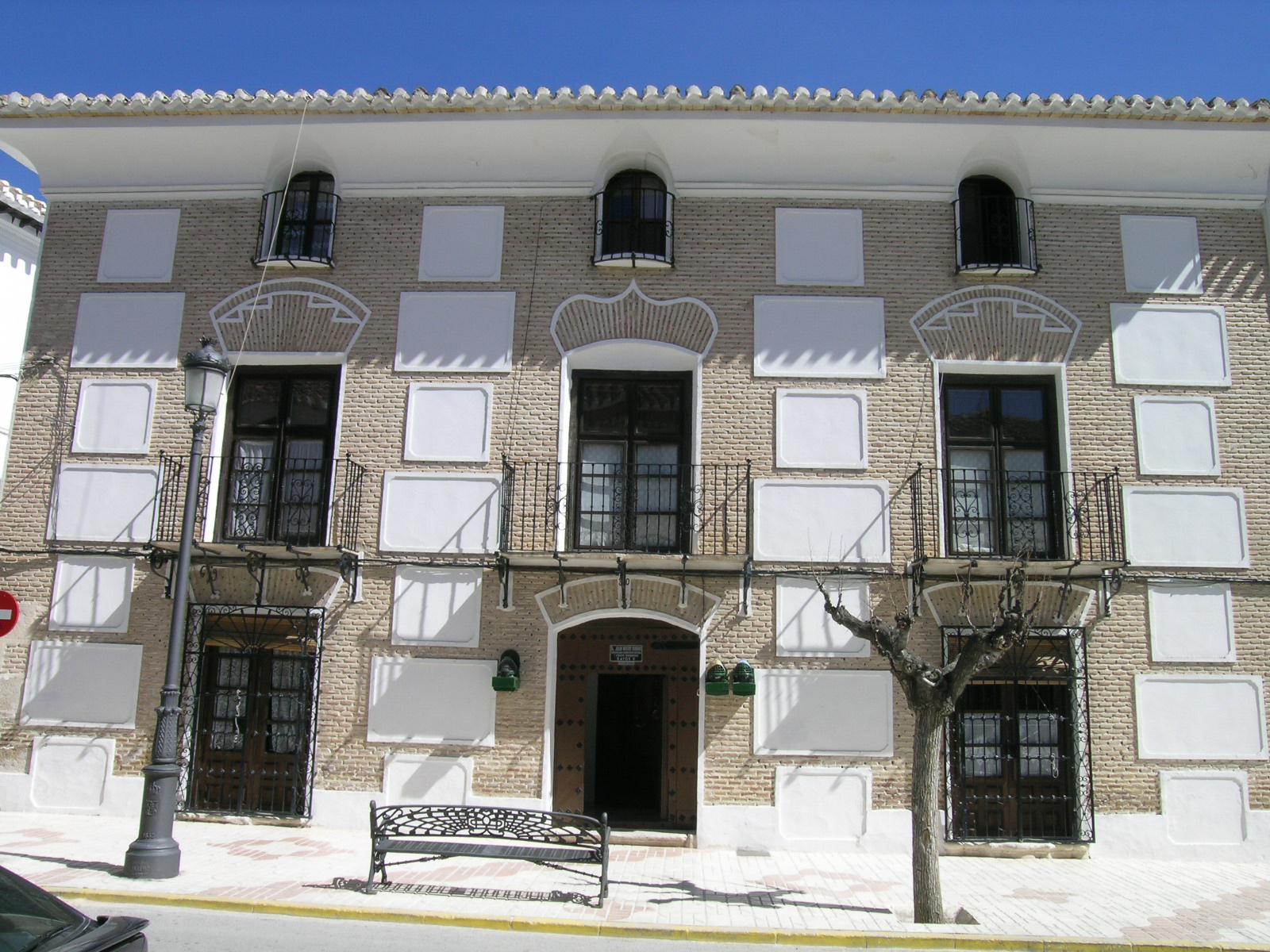 Vivienda de la familia Guirao en la calle Corredera, ejemplo magnífico de la arquitectura barroca velezana © Fotografía: Alfonso Ruiz