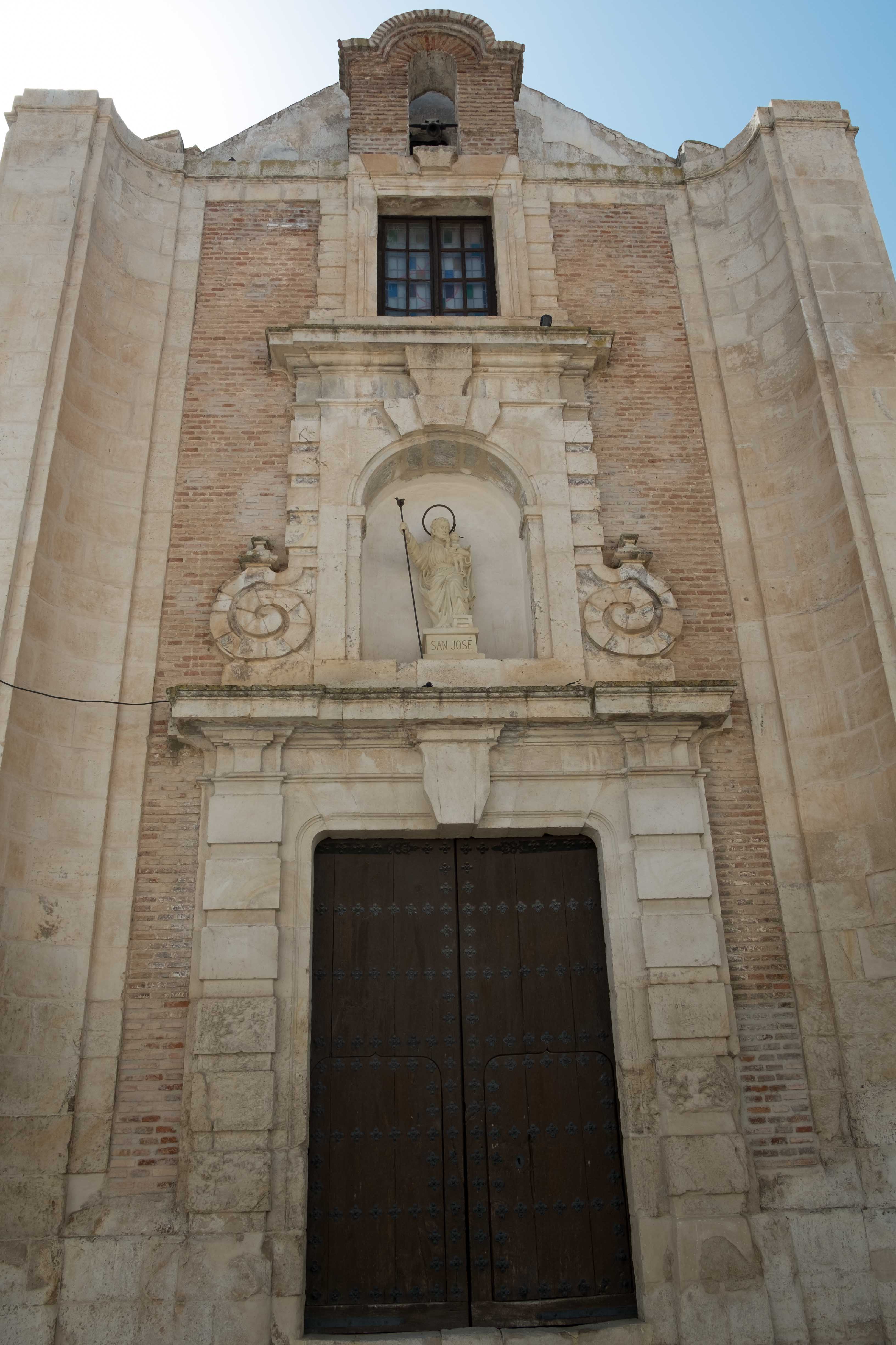 Fachada de la iglesia de San José en Carrera del Mercado © Fotografía: Paco Bonilla