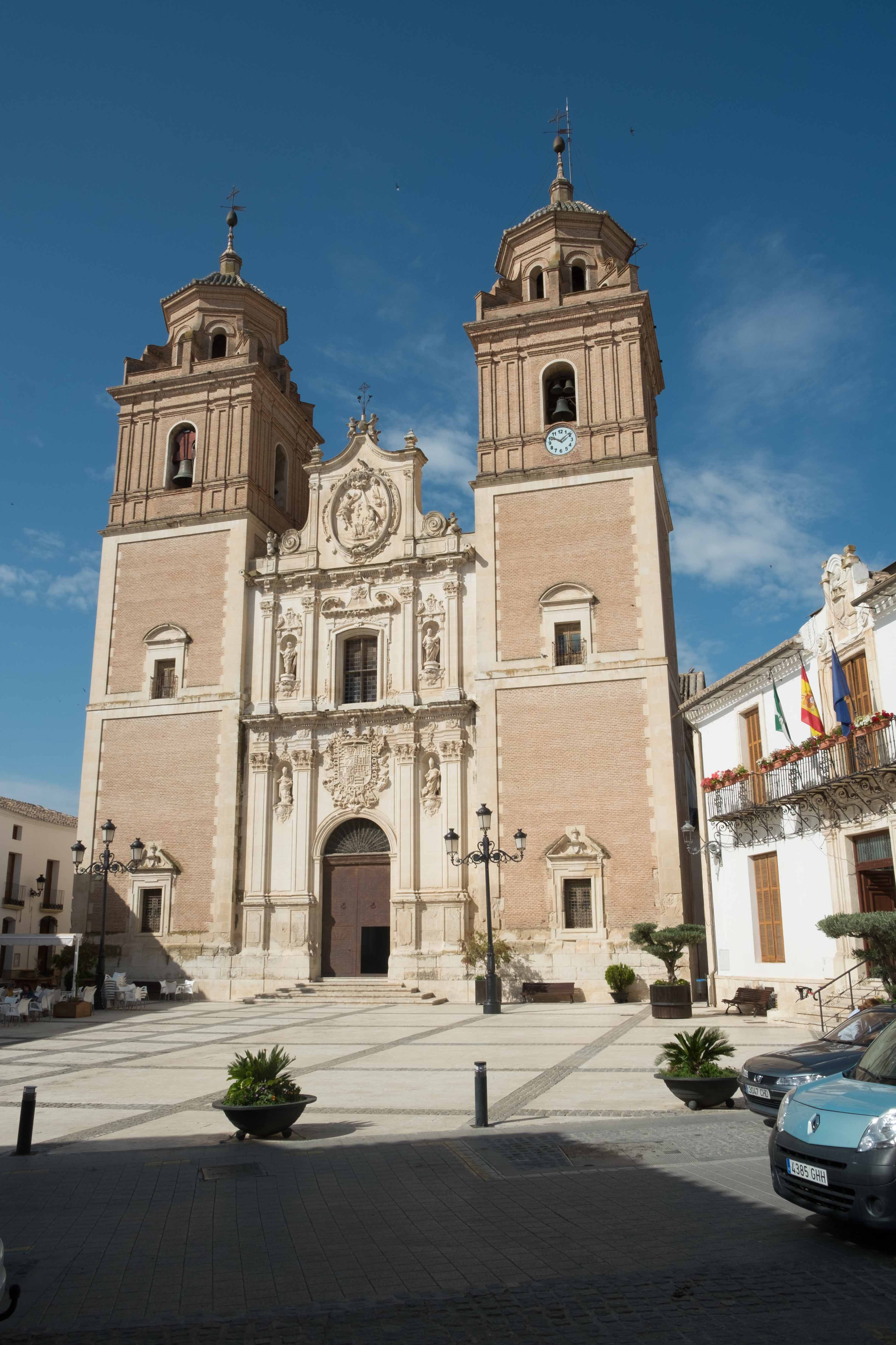 Fachada retablo de la iglesia parroquial © Fotografía: Paco Bonilla