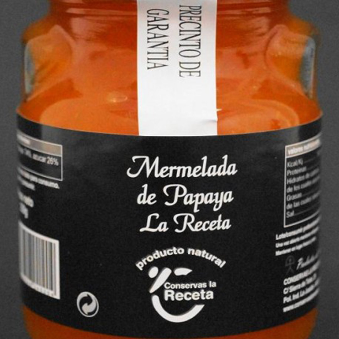 Mermelada de papaya