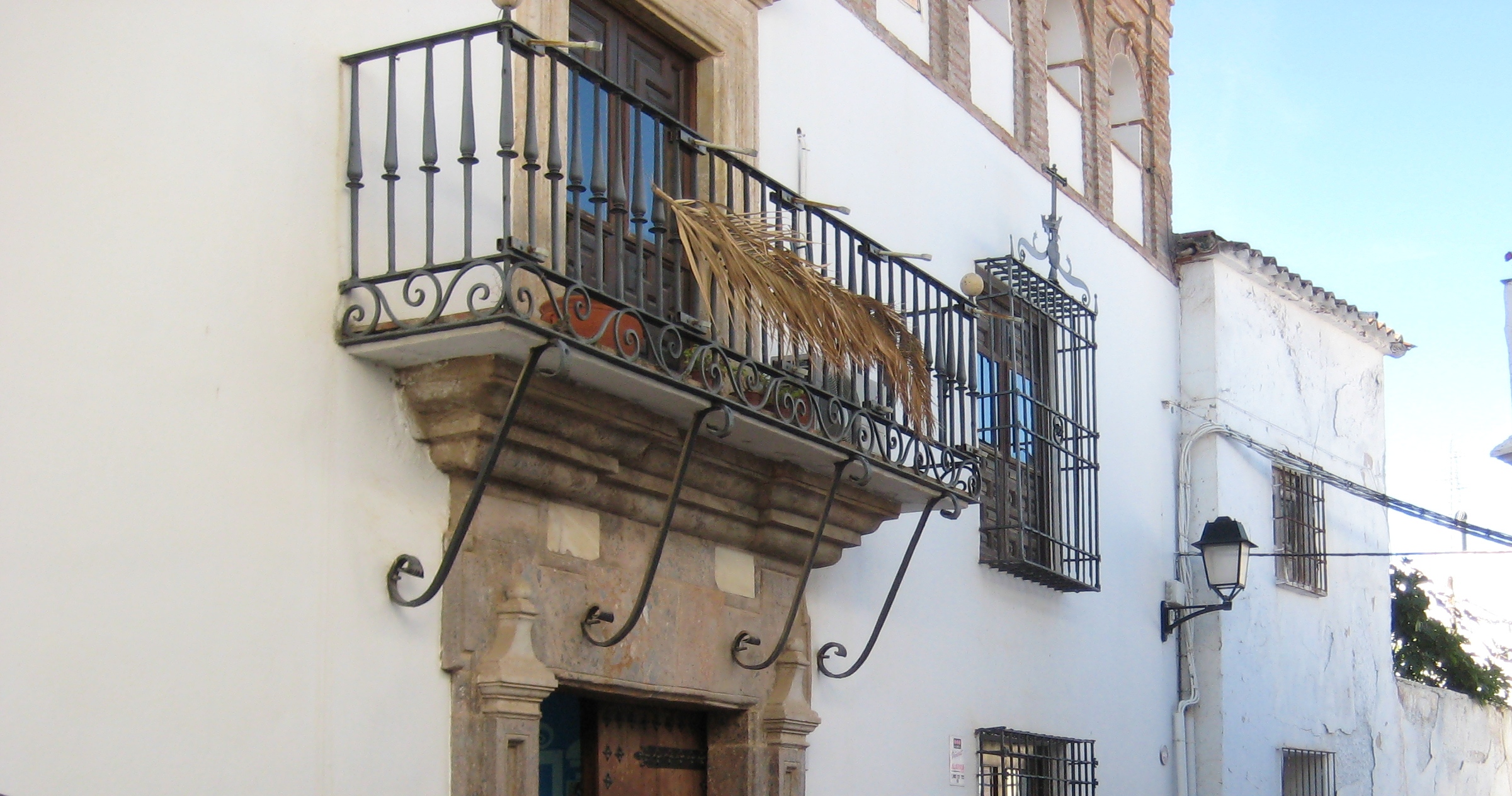 Detalle de la fachada de la Casa palacio de las Godoyas ©Fotografía M Navarro
