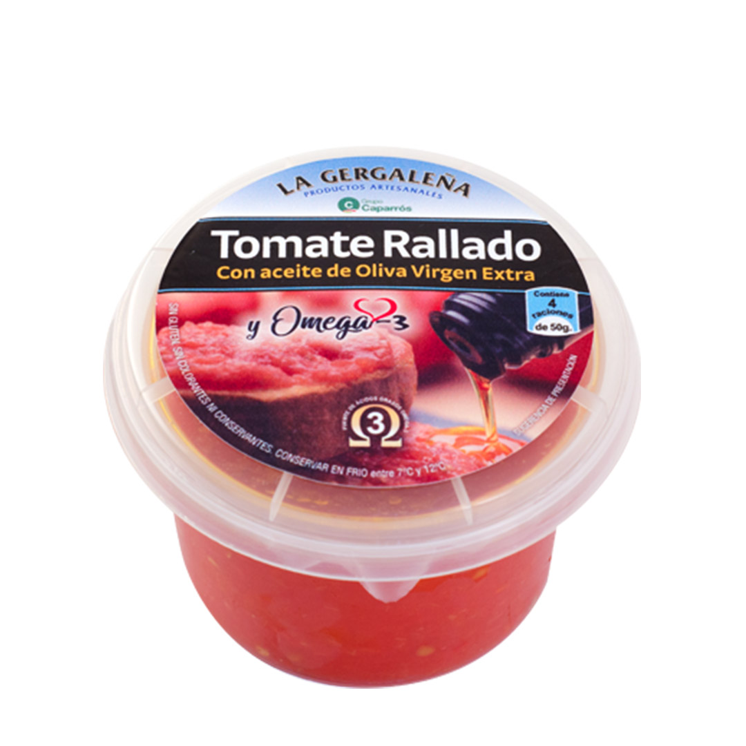 Tomate natural rallado con omega 3