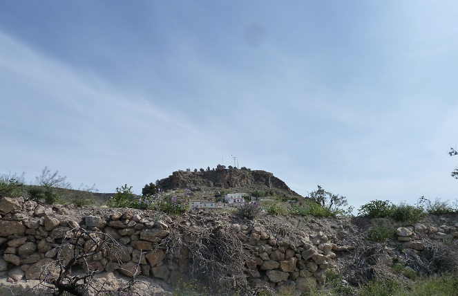 Vista general hacia la Alcazaba de Oria© M Navarro