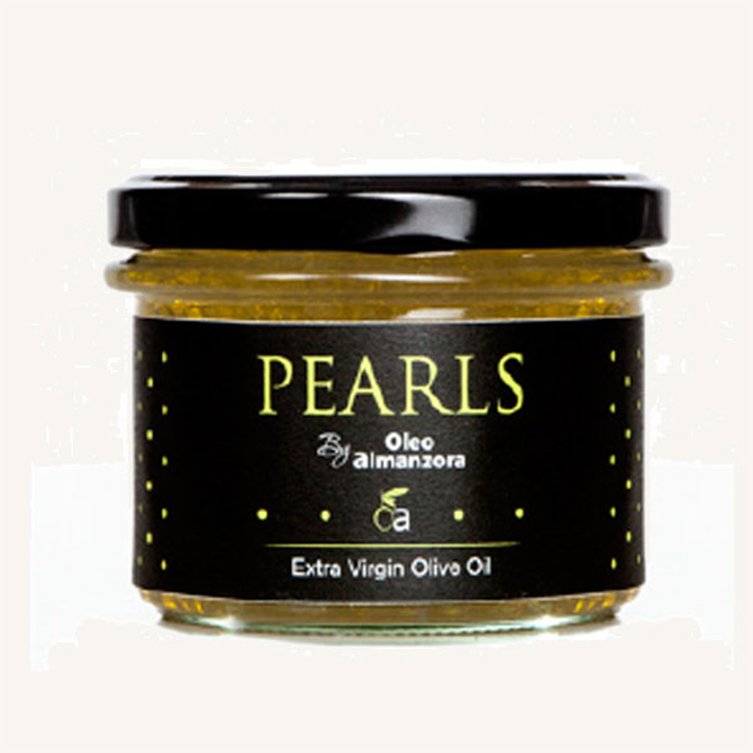 PERLAS DE ACEITE DE OLIVA VIRGEN EXTRA OLEO ALMANZORA