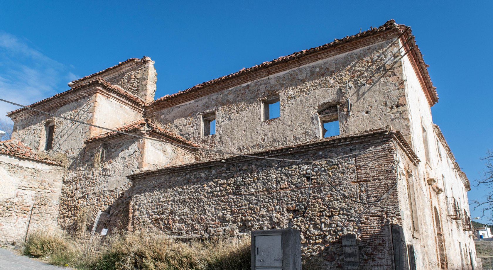 Estado de ruina del antiguo convento de San Pascual Bailón© Fotografía: Alfonso Ruiz