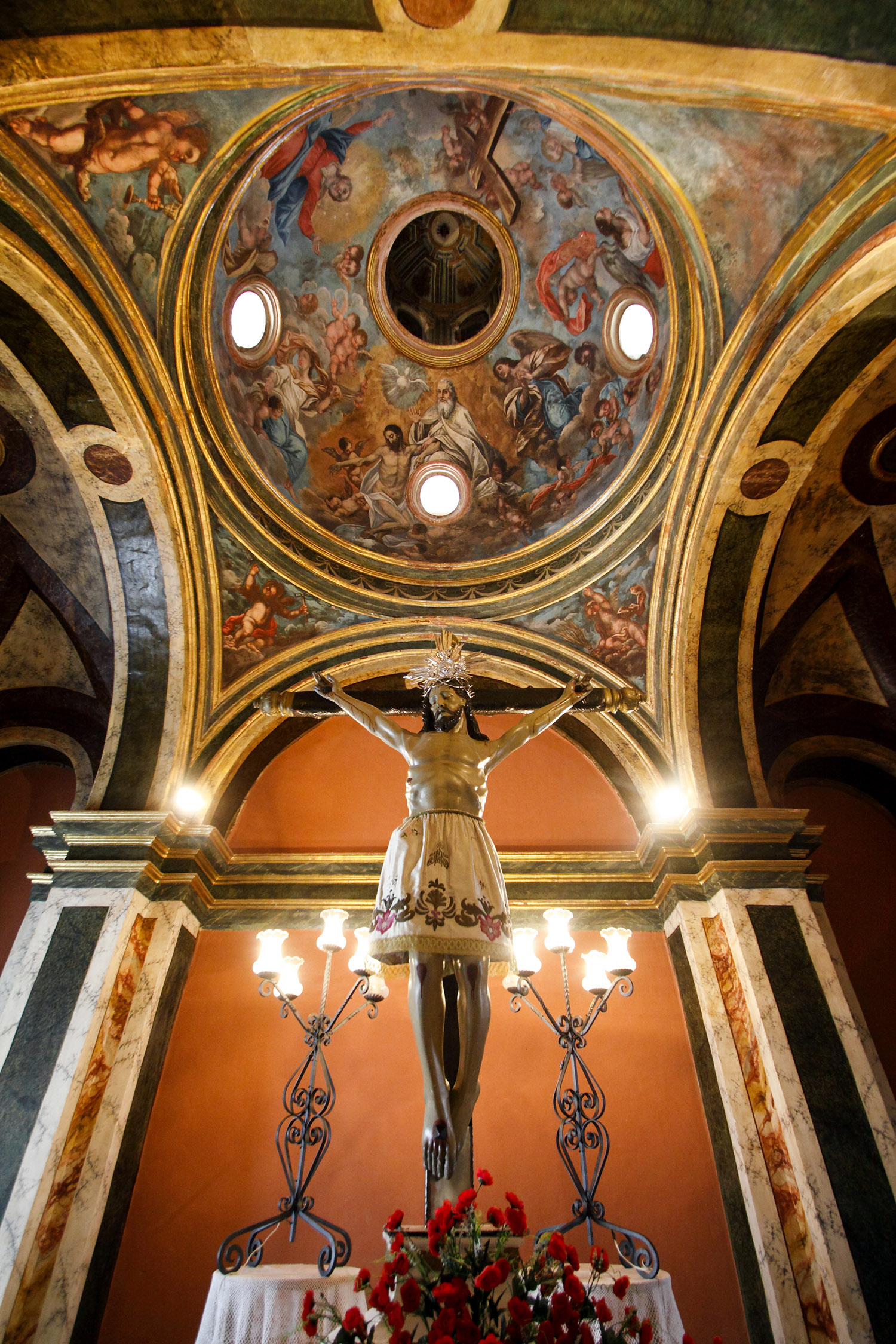 Interior del camarín del Cristo de la Luz © Fotografía: Pako Manzano