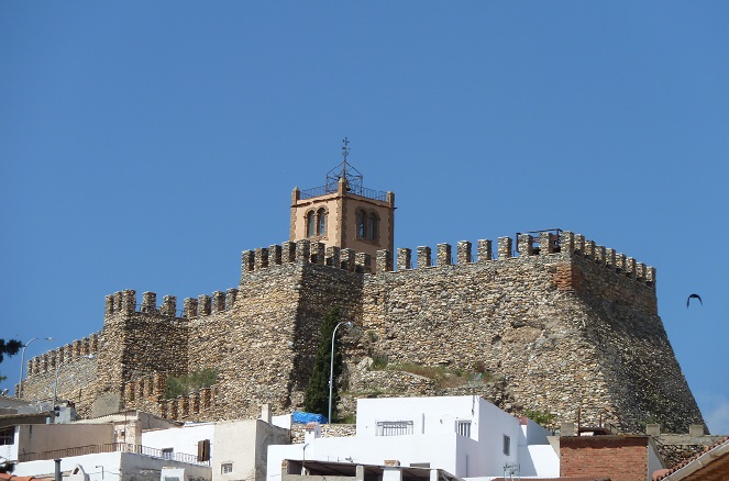 Vista general castillo de Serón © María Navarro
