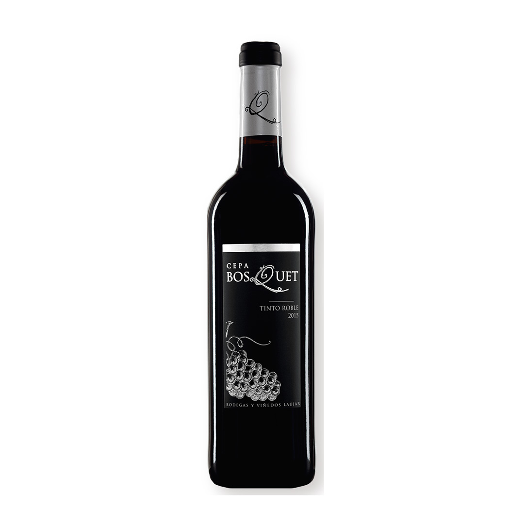 VINO TINTO ROBLE CEPA BOSQUET