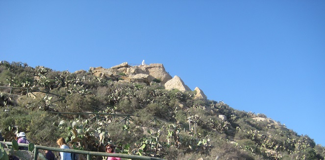  Subida al cerro del Espíritu Santo Vera © M Navarro