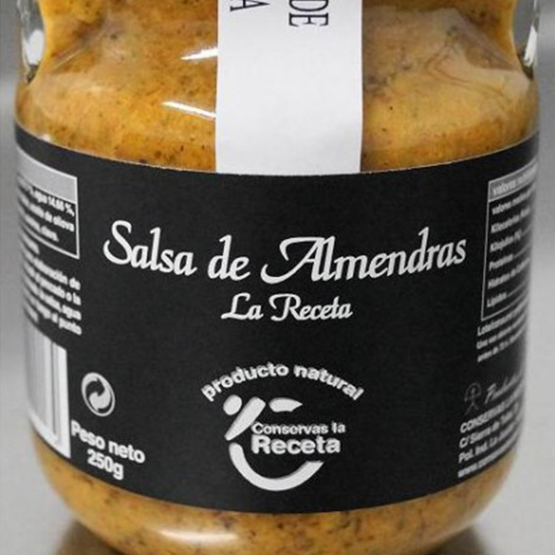 Salsa almendras