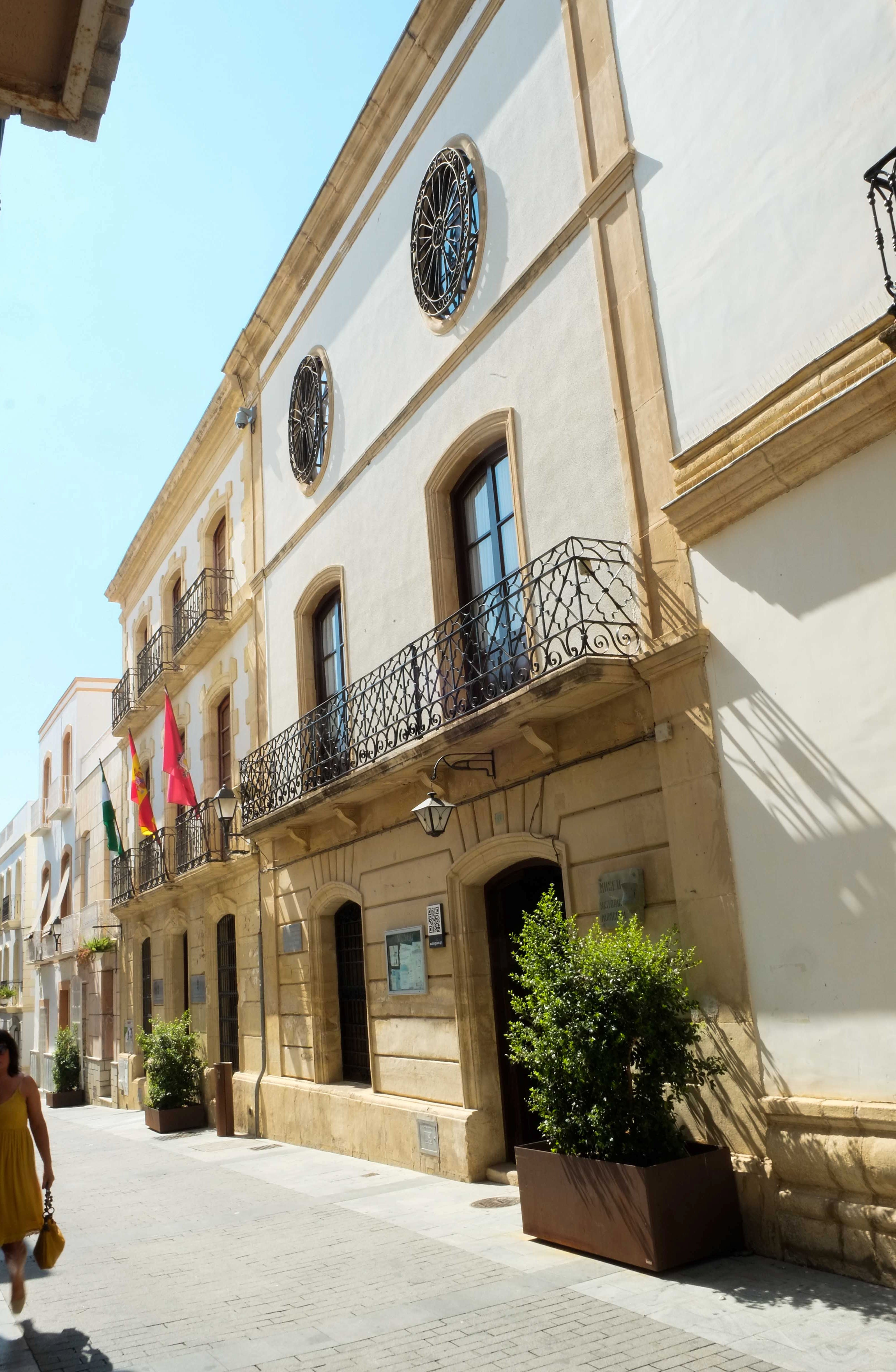 Fachada del Museo Histórico Municipal, junto al Ayuntamiento © Fotografía: Paco Bonilla