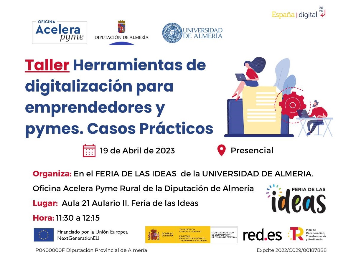 Cartel Taller Feria Ideas UAL