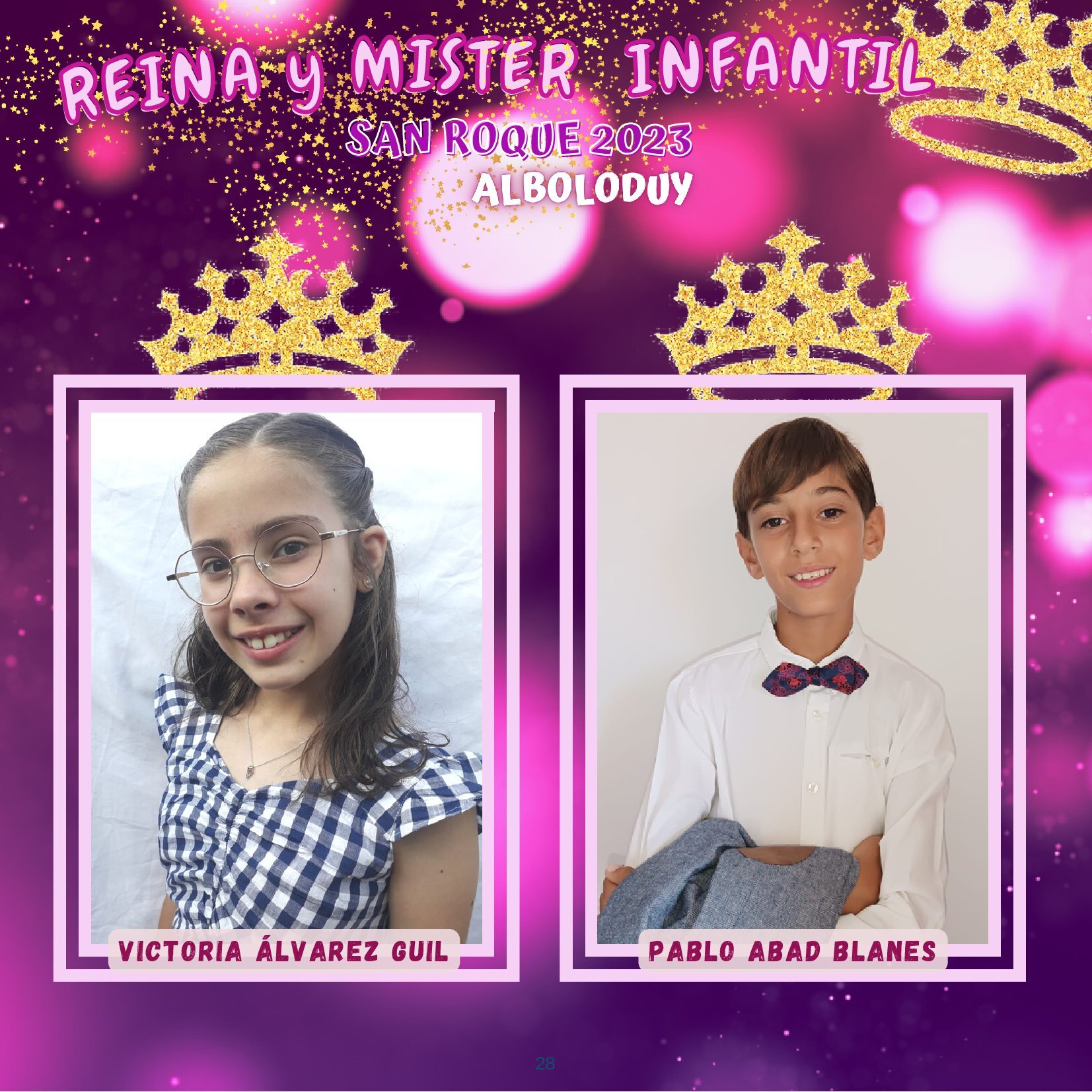 Reina y Mister Infantil