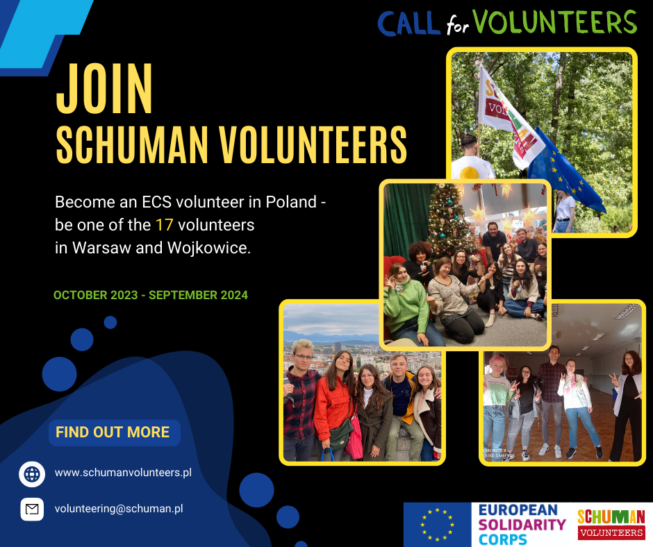 Join Schuman Volunteers