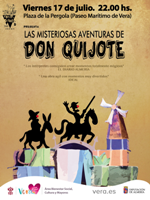 Cartel Las aventuras de Don Quijote