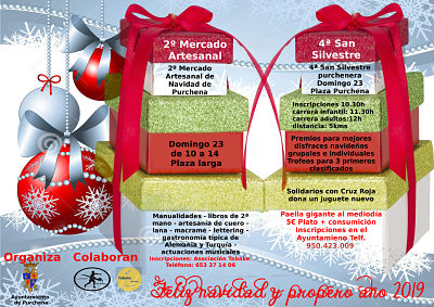 cartel actividades navideñas 2018