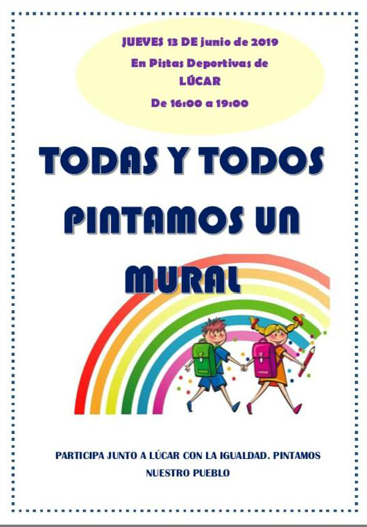 Cartel anunciador de la actividad