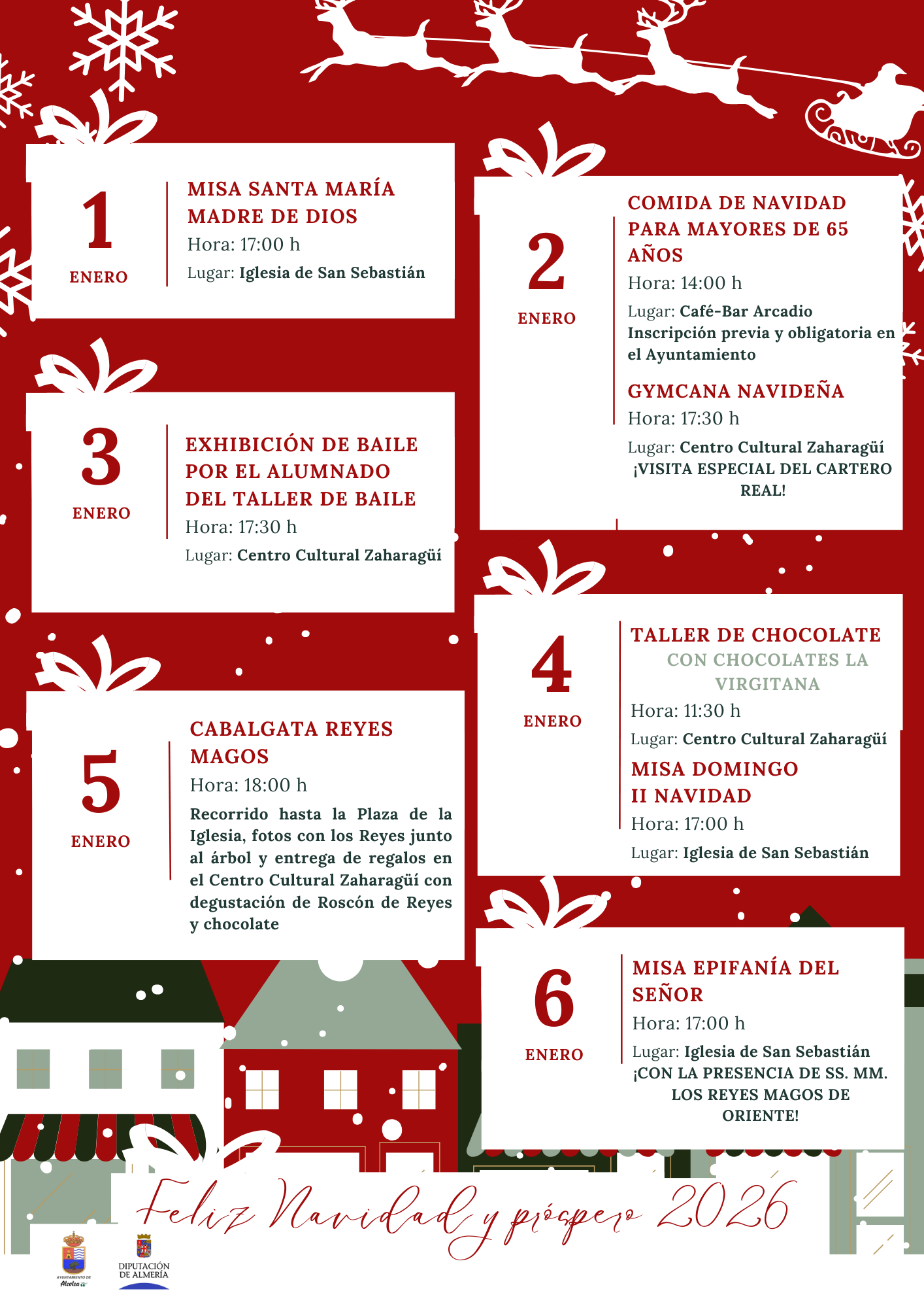 alcolea en navidad programacion 2025 2026