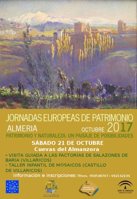 cartel jornadas patrimonio villaricos