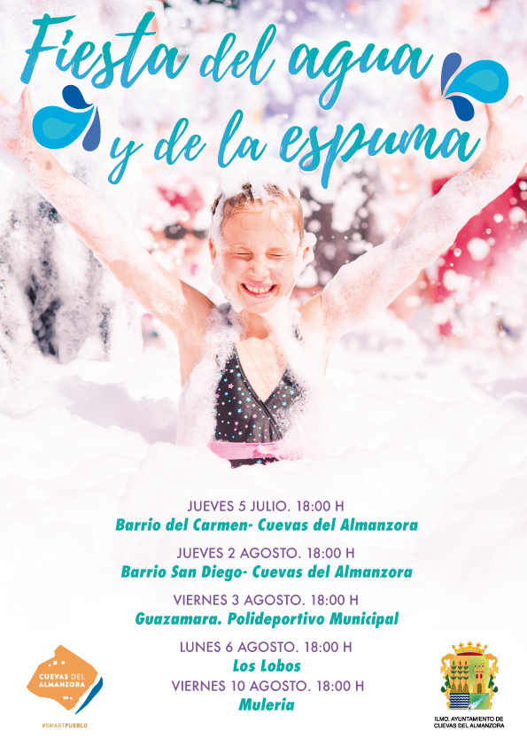 Fiesta agua y espuma