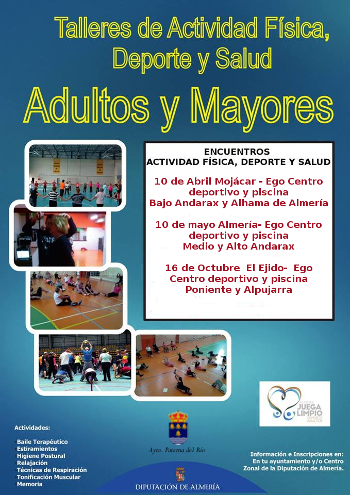 Encuentros de actividad física, deporte y salud Adultos y Mayores Paterna del Río 2018