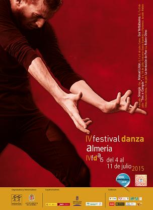 Cartel anunciador del  IV Festival de Danza 2015