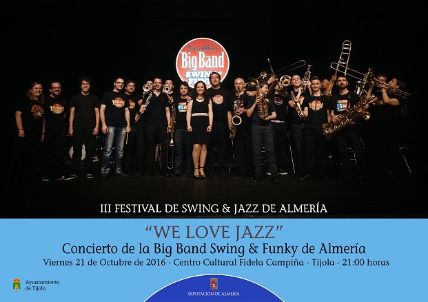 Cartel anunciador de Jazz enTíjola