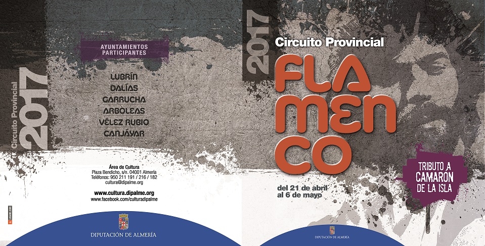 Cartel del circuito de flamenco