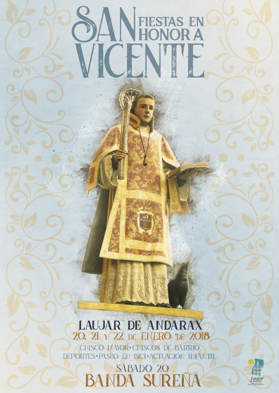 Cartel fiestas patronales de San Vicente