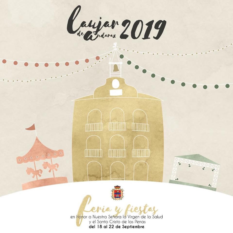 Cartel de las Fiestas de Laujar 2019