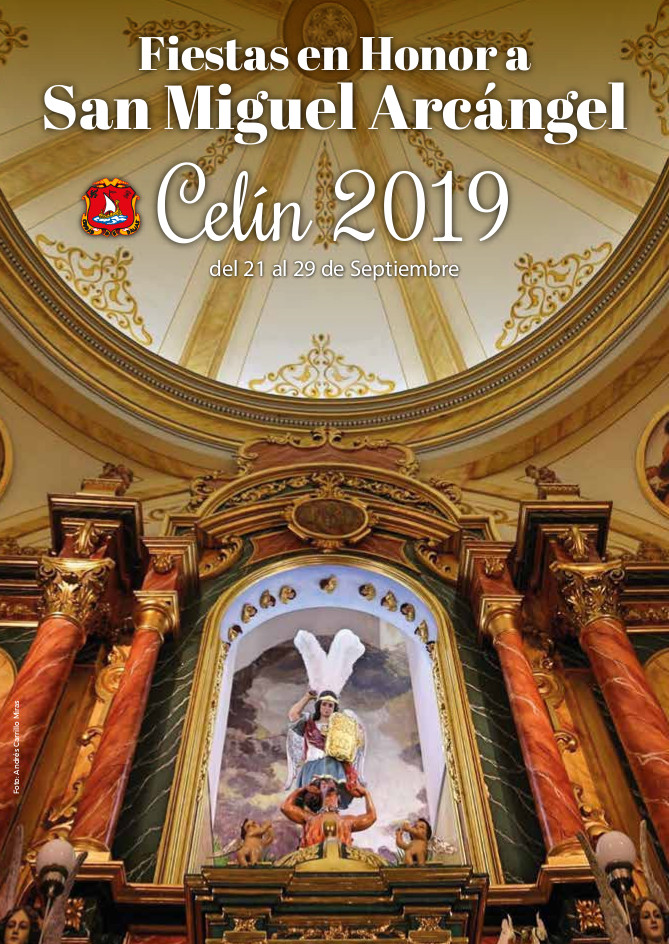 Portada libro de las fiestas de Celín de San Miguel 2019 