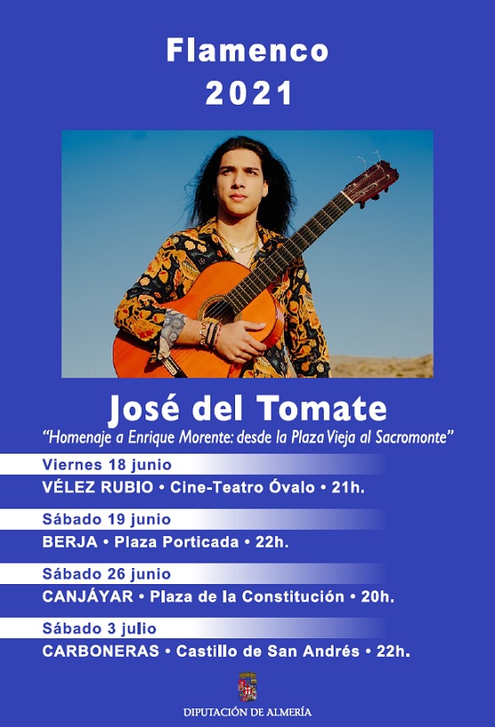 Calendario de conciertos de José del Tomate