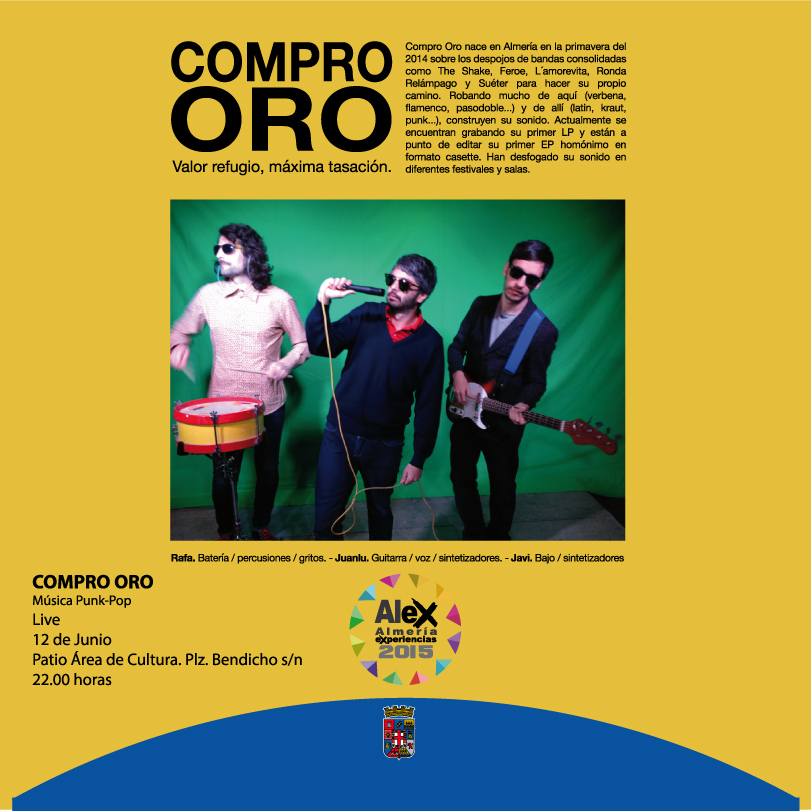 Actuación del Grupo de Música Compro Oro