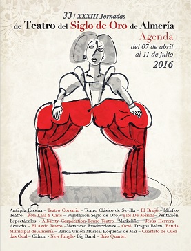 Cartel de las Jornadas de Teatro del Siglo de Oro 2016