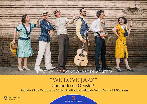Cartel anunciador de Jazz en Vera