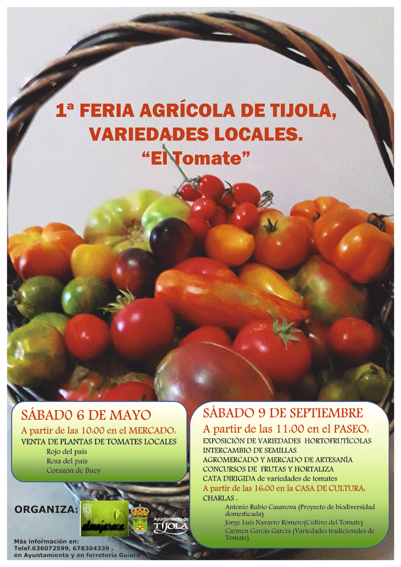 Imagen del Cartel de la Feria Agrícola