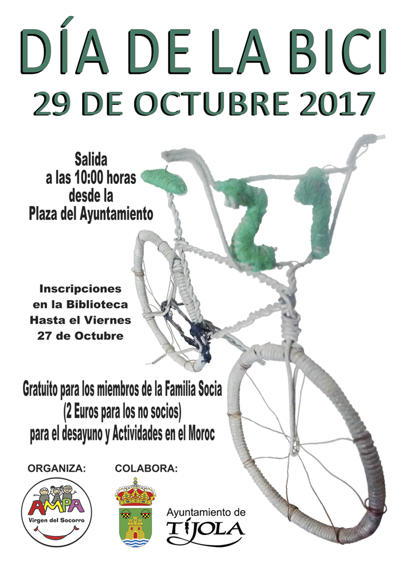 Cartel Día de la Bici 2017