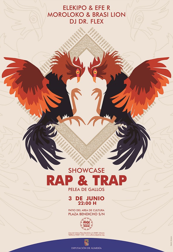 Cartel anunciador del Rap & Trap