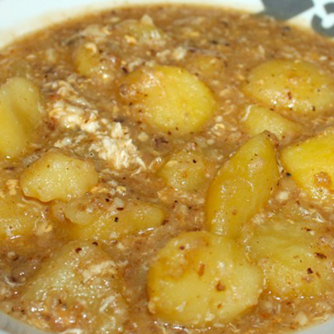 Patatas en Ajopollo