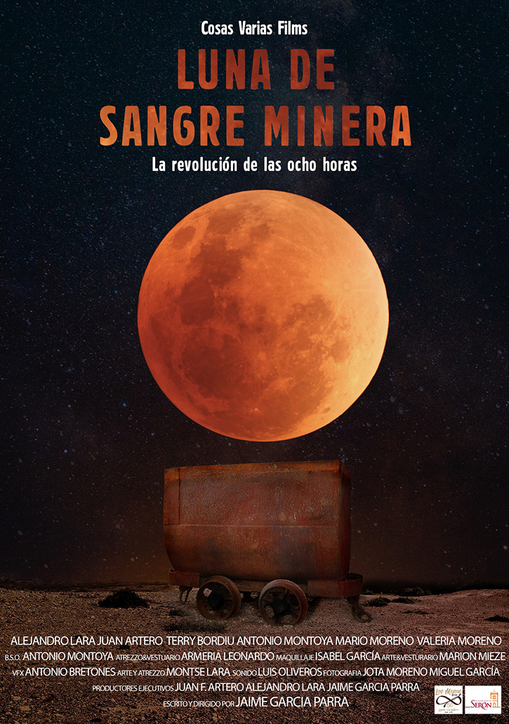 Luna de sangre minera