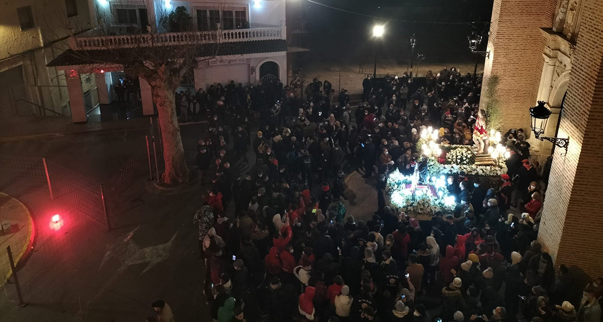 Fiestas pasadas por fuego en honor a San Sebastián y San Antón