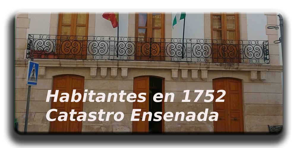 Habitantes en 1752