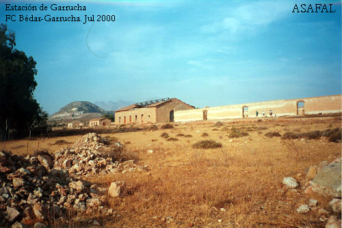 Estación de Garrucha – FC Bédar a Garrucha Julio 2000