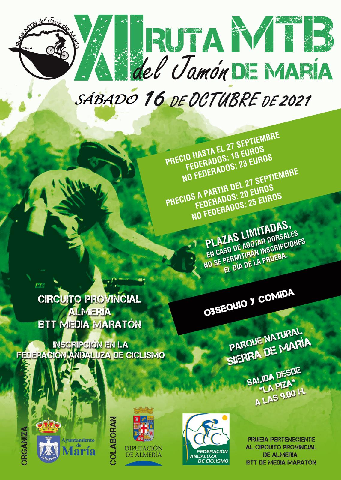 XII RUTA MTB DEL JAMÓN DE MARÍA